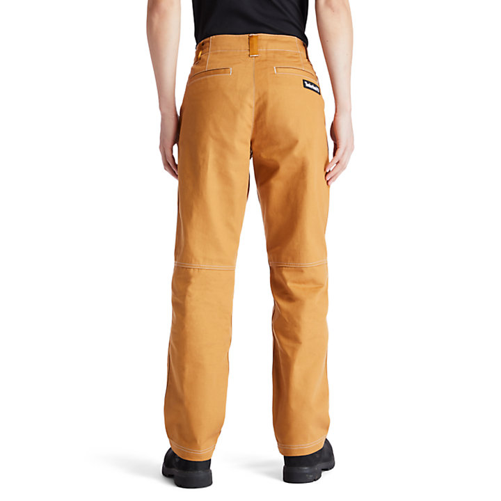 Pantalón de Ropa de Trabajo para Hombre en amarillo-