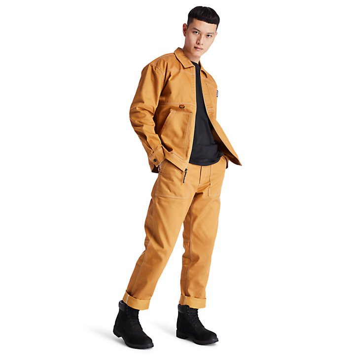 Workwear Jacket for Men in Yellow-