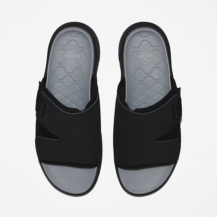 TBL® Whitehaven Slide Sandal for Men in Black-