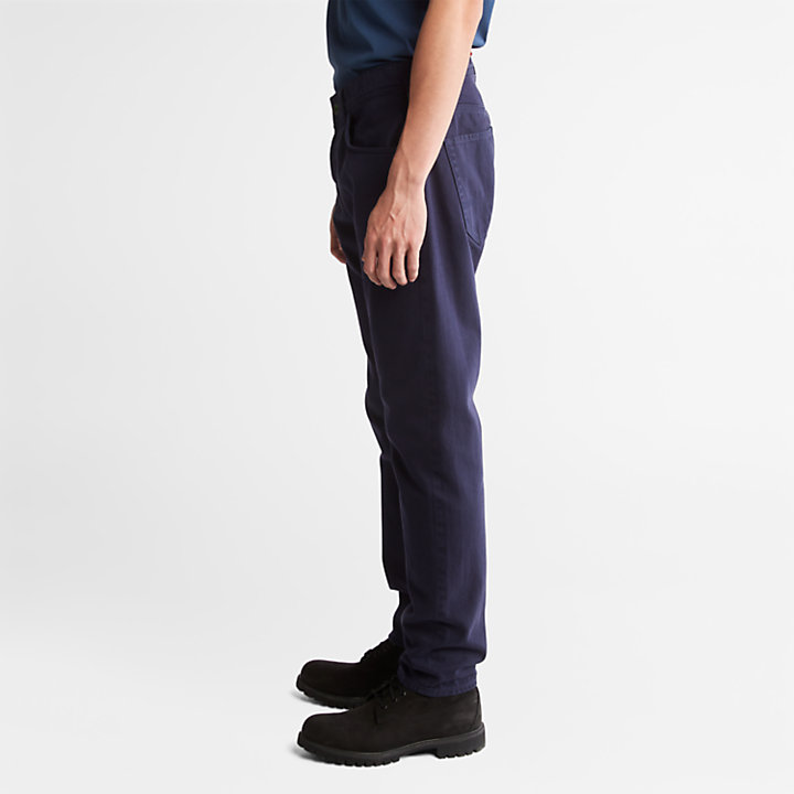 Outdoor Heritage EK+ Denim Jeans voor heren in marineblauw-