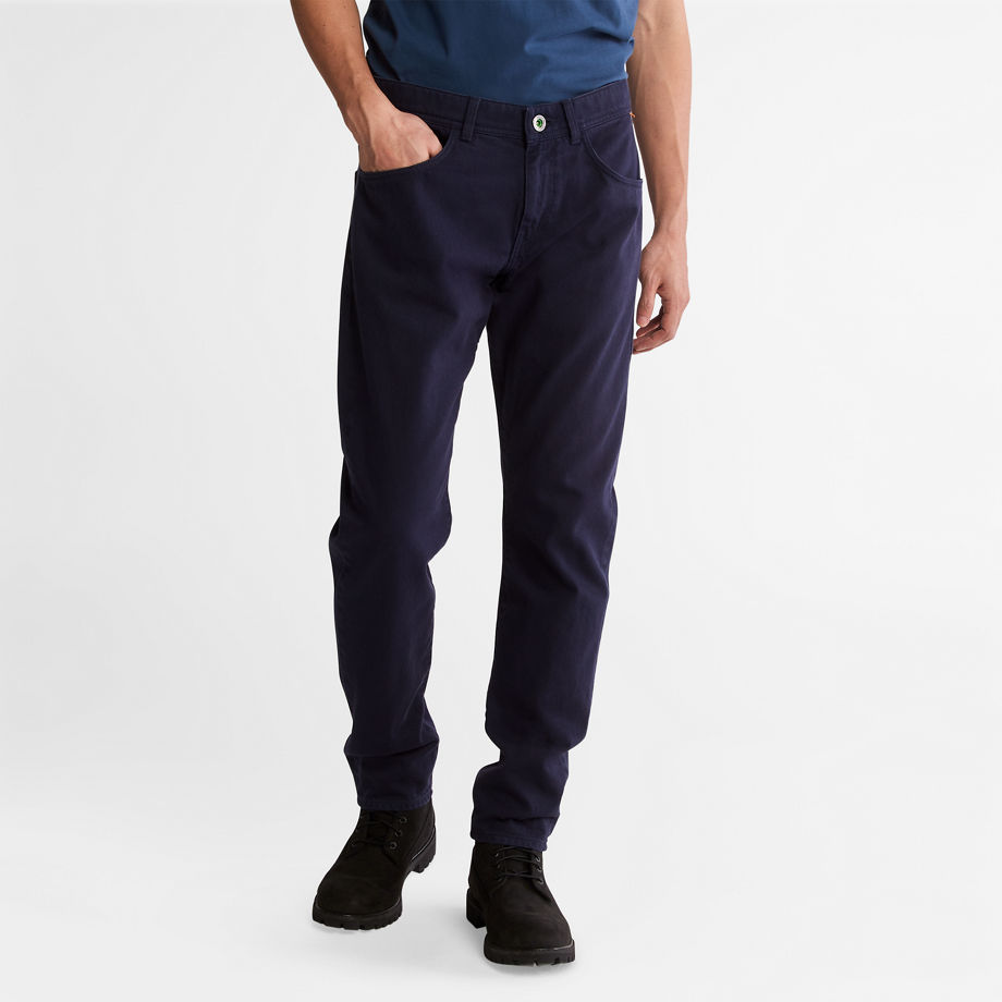 Timberland Outdoor Heritage Ek+ Denim Jeans For Men In Navy Indigo, Size 32 x 32