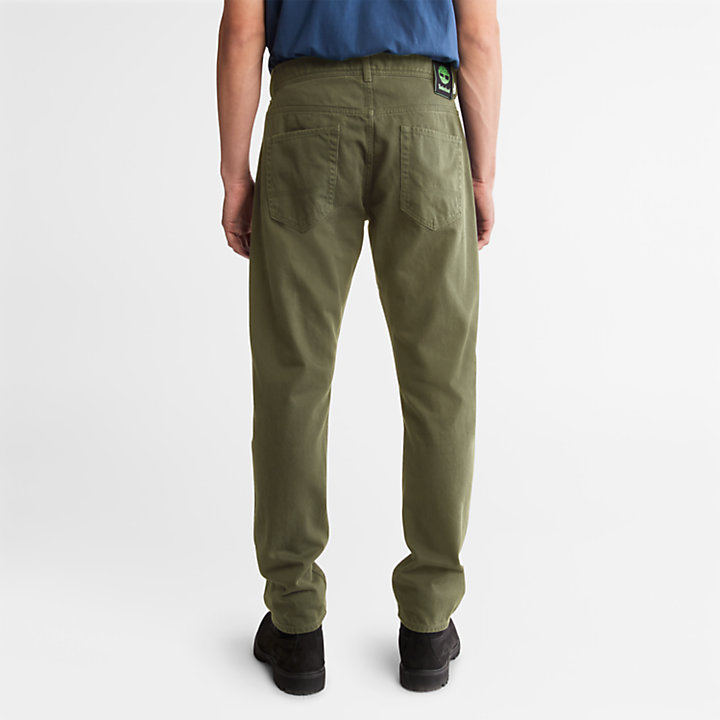 Outdoor Heritage EK+ Denim Jeans voor heren in groen-