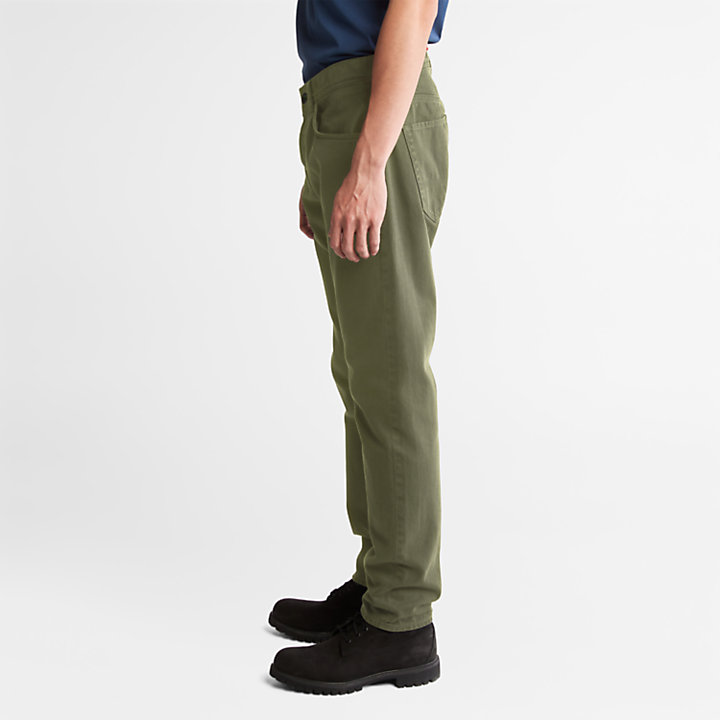 Outdoor Heritage EK+ Denim Jeans for Men in Green-