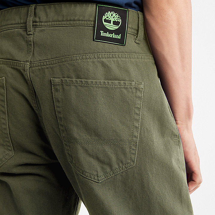 Outdoor Heritage EK+ Denim Jeans for Men in Green