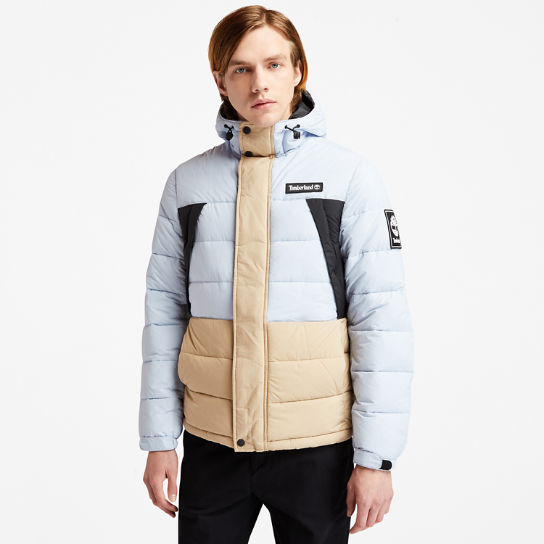 Outdoor Archive Puffer Jacket for Men in Light Blue | Timberland