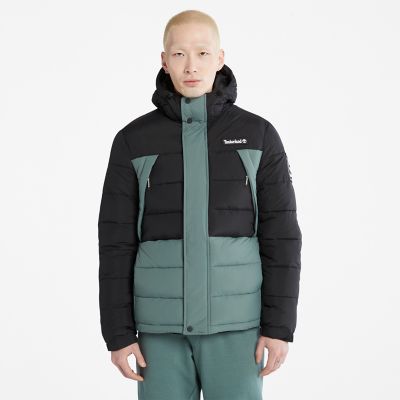 Timberland Outdoor Archive Water-resistant Puffer Jacket For Men In Green Green