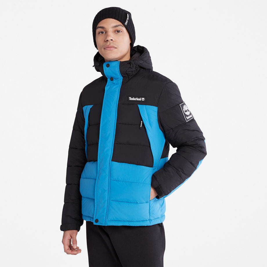 Timberland Outdoor Archive Water-resistant Puffer Jacket For Men In Blue Blue