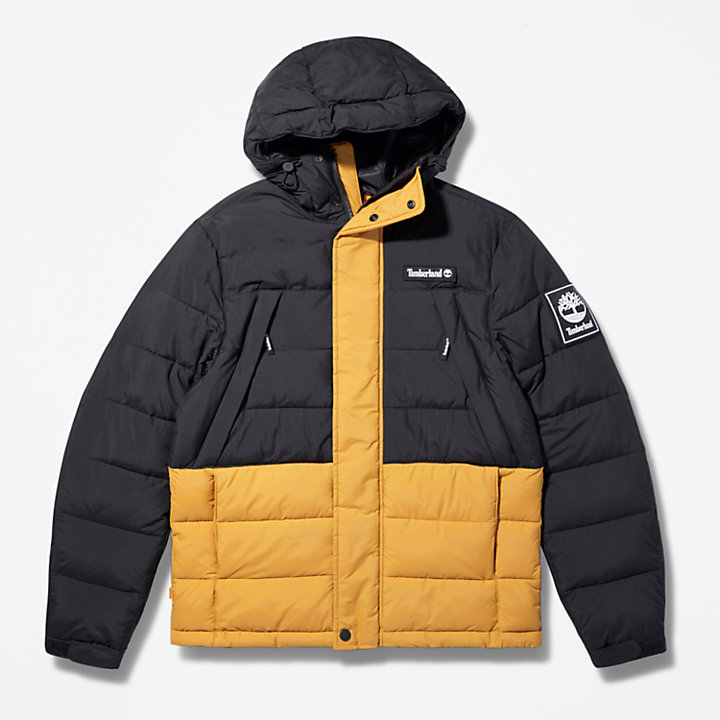 Outdoor Archive Puffer Jacket for Men in Yellow-
