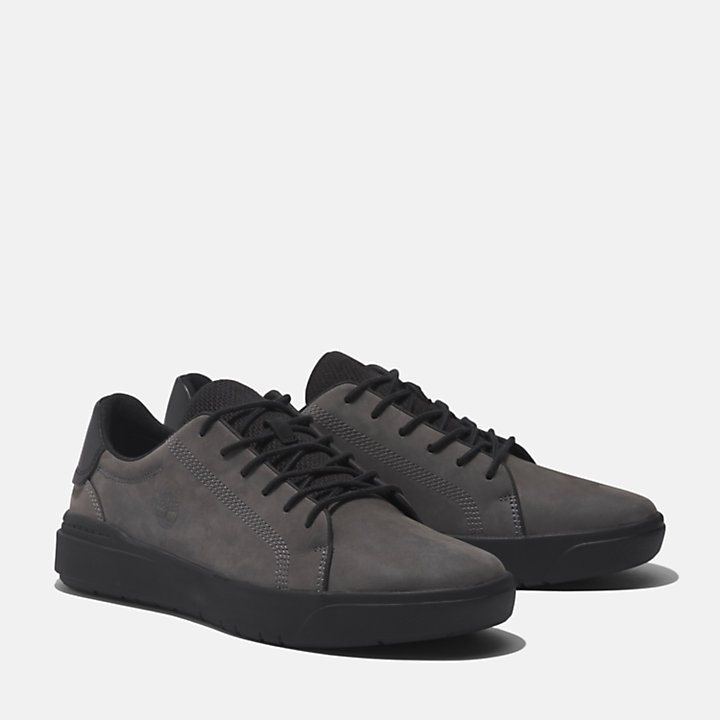 Seneca Bay Leren Sneaker voor heren in grijs-