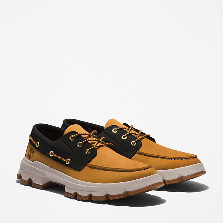 TBL® Originals Ultra Moc-toe Boat Shoe for Men in Yellow-
