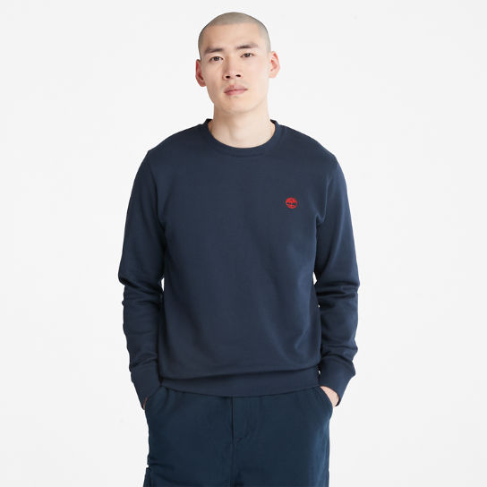 Oyster River Sweatshirt for Men in Navy | Timberland