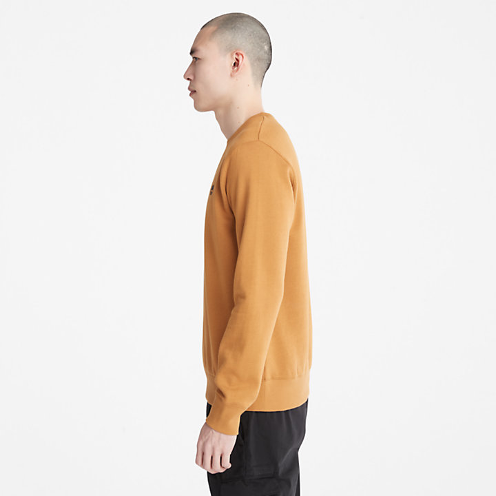 Oyster River Sweatshirt for Men in Yellow-