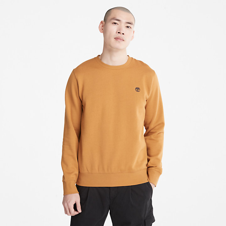 Oyster River Sweatshirt for Men in Yellow-
