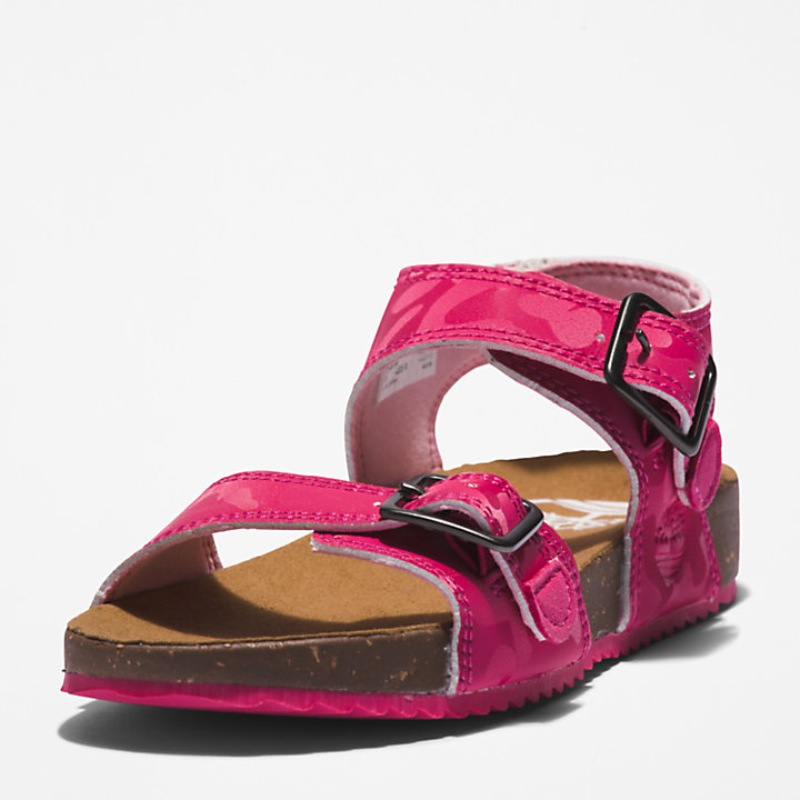 Castle Island Sandal for Youth in Pink-