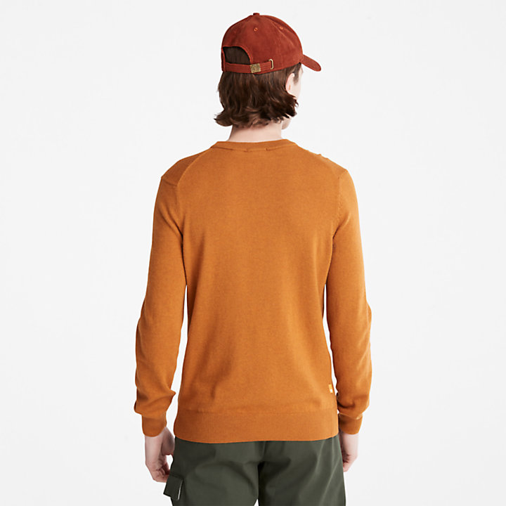Knox River Sweater for Men in Yellow-
