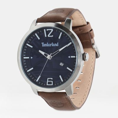 Timberland - Clarksville Armbanduhr für Herren in Blau/Braun