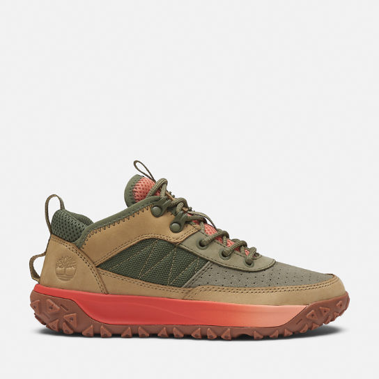 Greenstride™ Motion 6 Low Lace-Up Hiker For Women in Light Beige | Timberland