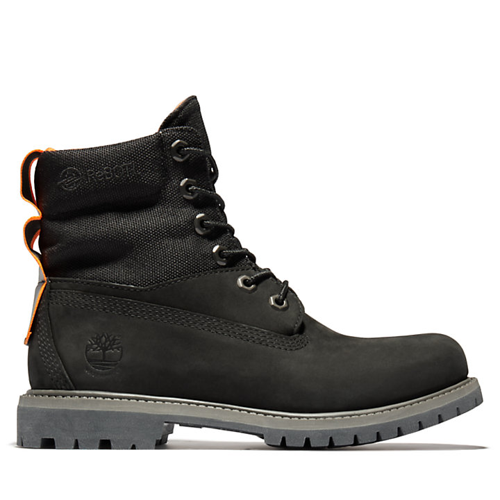 6-inch ReBOTL™ Fabric and Leather Boot for Women in Black | Timberland
