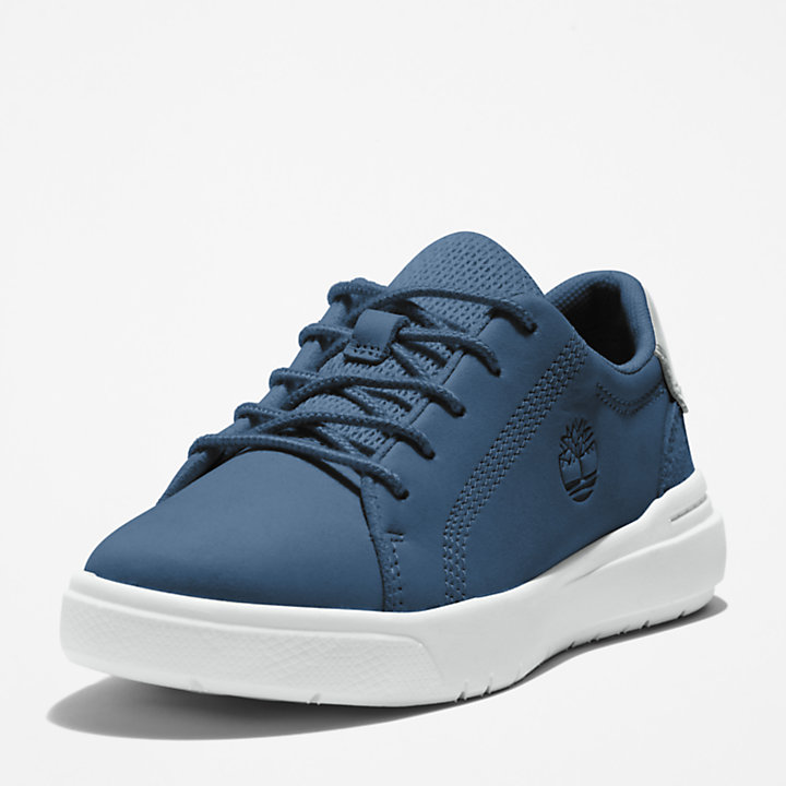 Sneaker in Pelle Seneca Bay da Bambino (dal 30,5 al 35) in blu-