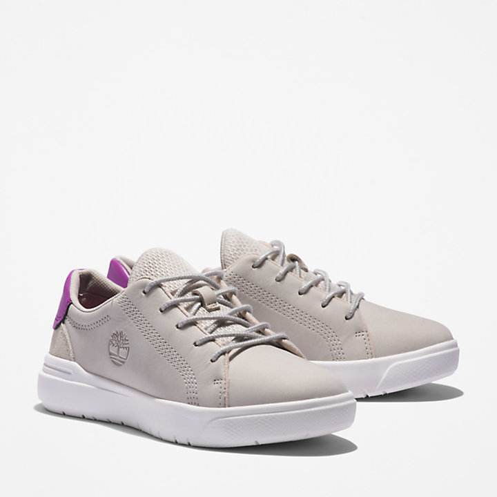 Seneca Bay Lace-up Low Trainer for Youth in White-