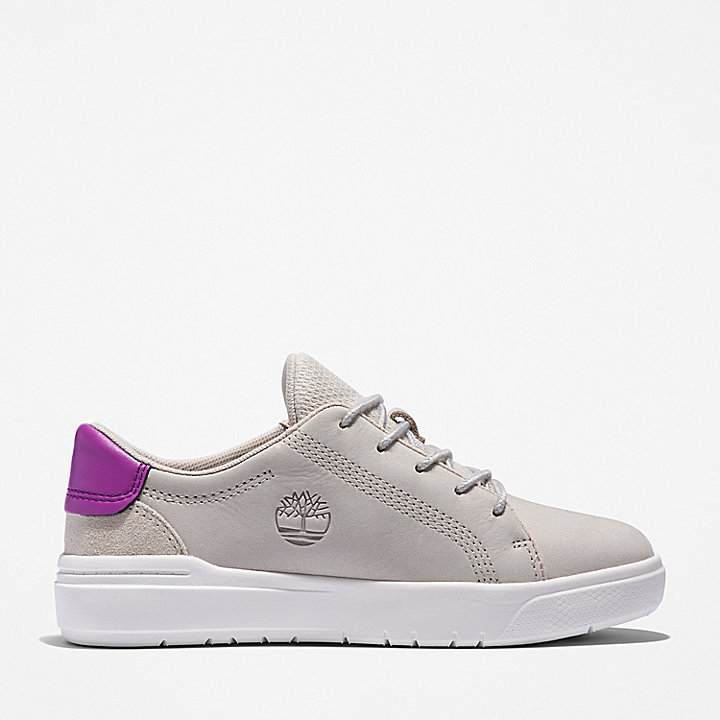 Seneca Bay Lace-up Low Trainer for Youth in White