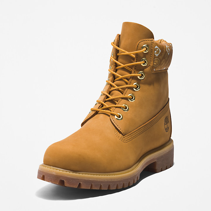 Timberland Premium® 6 Inch Boot for Men in Yellow/White-
