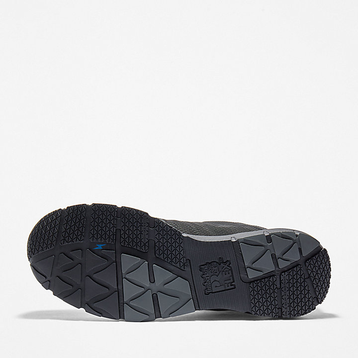 Radius Alloy-Toe Work Shoe for Men in Black
