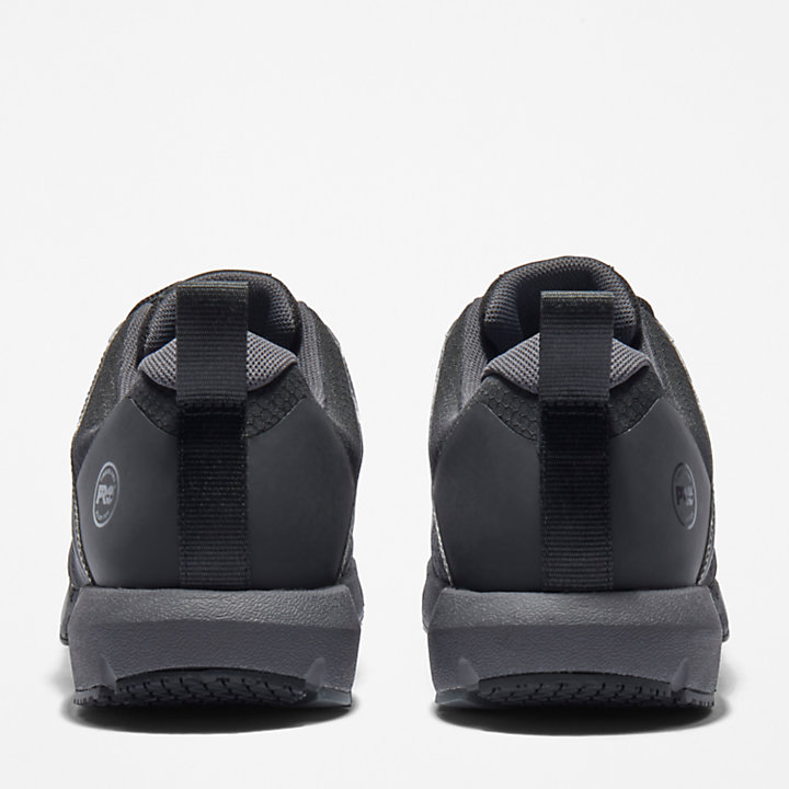 Radius Werkschoenen met veiligheidsneus voor heren in zwart-