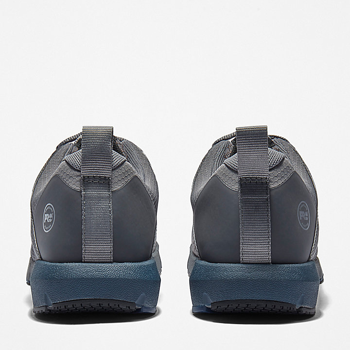 Radius Werkschoenen met veiligheidsneus voor heren in grijs en blauw