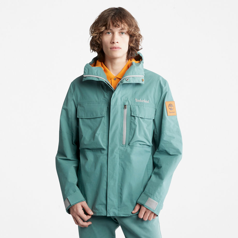 Timberland Wilmington Ek+ Jacket For Men In Green Teal, Size S