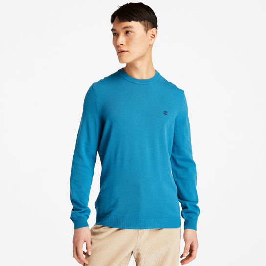 Cohas Brook Crewneck Sweater for Men in Blue | Timberland