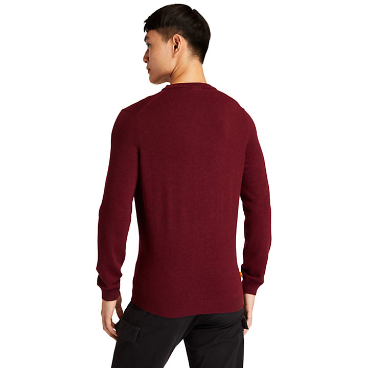Cohas Brook Crewneck Sweater for Men in Red-
