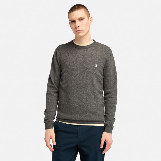 Cohas Brook Crewneck Sweater for Men in Grey | Timberland