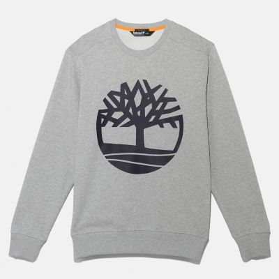 Floración Identidad Similar Sudadera con logotipo del árbol Timberland® para hombre en gris | Timberland