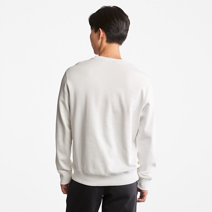 Core Sweatshirt mit Baum-Logo für Herren in Weiß-
