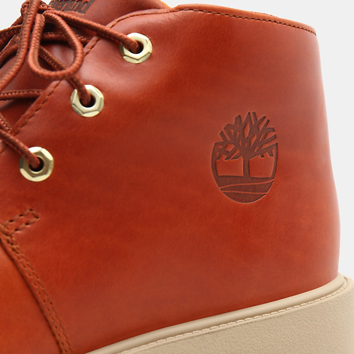 Newman Chukka for Junior in Brown-