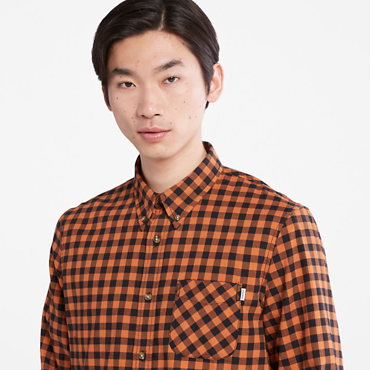 Back River Check Shirt for Men in Brown | Timberland