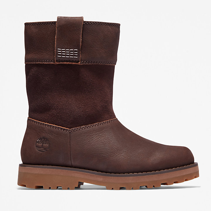 Courma Kid Pull-on Boot for Youth in Brown-