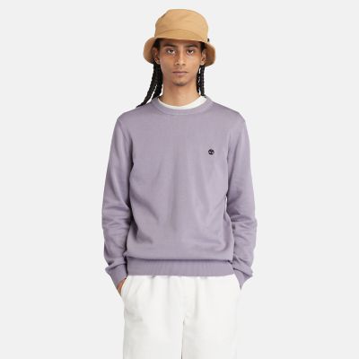 Williams River Crewneck Sweater for Men in Purple | Timberland
