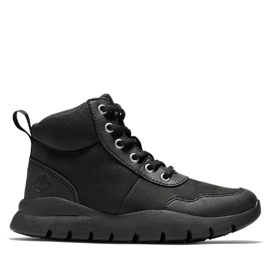 Boroughs Project Trainer Boot for Youth in Black | Timberland