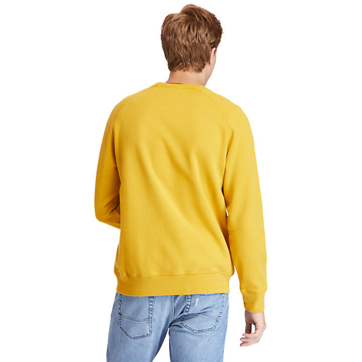 Exeter River Sweatshirt for Men in Yellow-