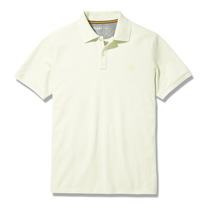 Millers River Polo Shirt for Men in Light Yellow-