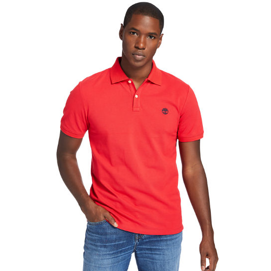 Polo Millers River pour homme en rouge | Timberland