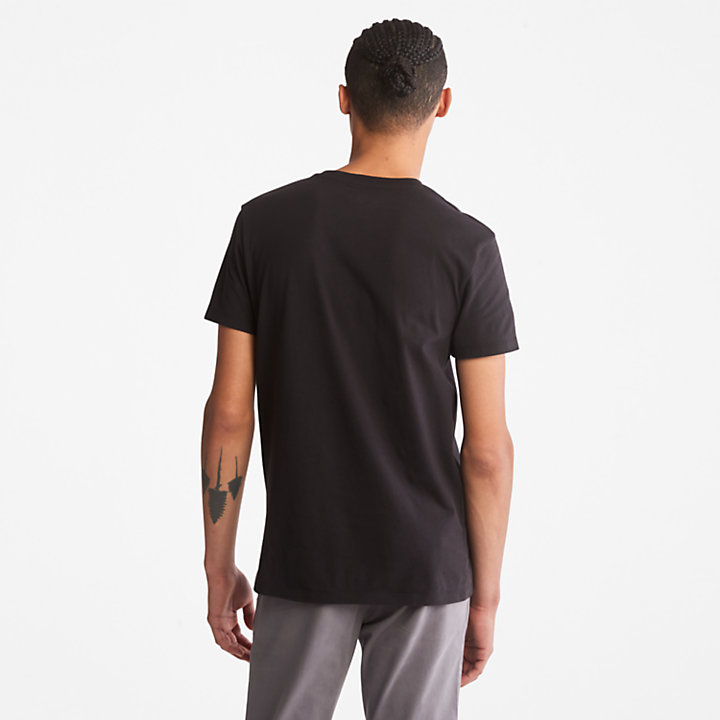 T-Shirt aus Bio-Baumwolle im 3er-Pack für Herren in Mehrfarbig-