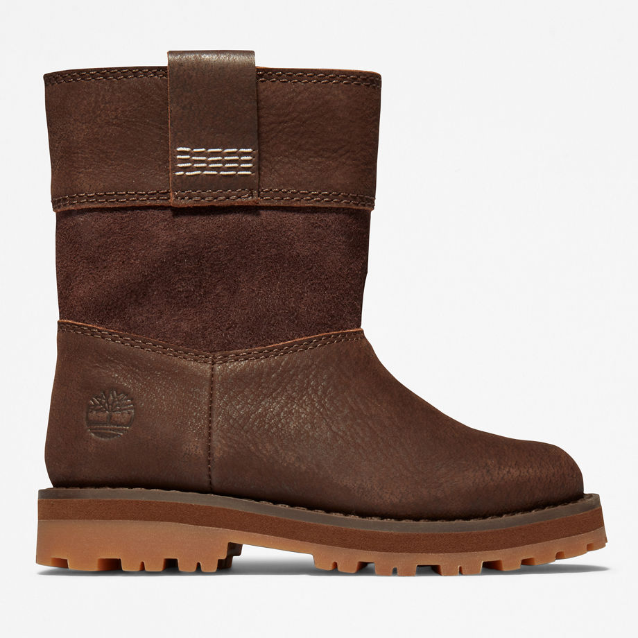 Timberland Courma Kid Pull-on Boot Voor Peuters In Donkerbruin Donkerbruin Kids