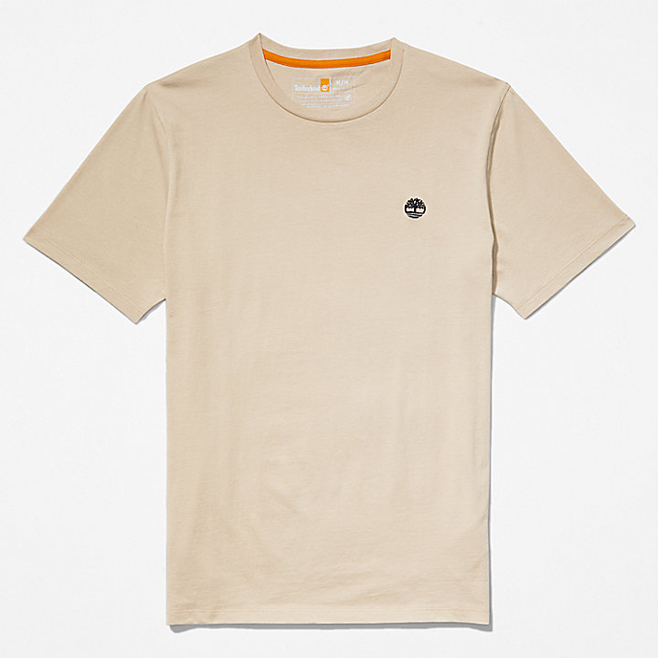 T-shirt Slim-Fit Dunstan River da Uomo in beige