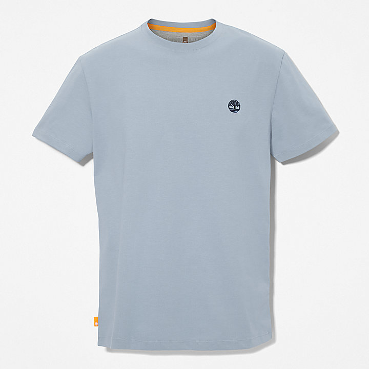 T-shirt Slim-Fit Dunstan River da Uomo in blu chiaro