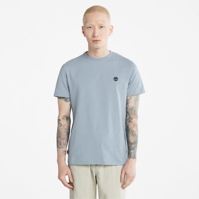 T-shirt Dunstan River pour homme en bleu clair | Timberland