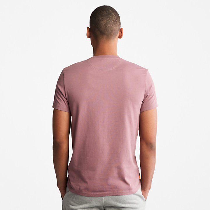 T-shirt da Uomo Dunstan River in rosa-