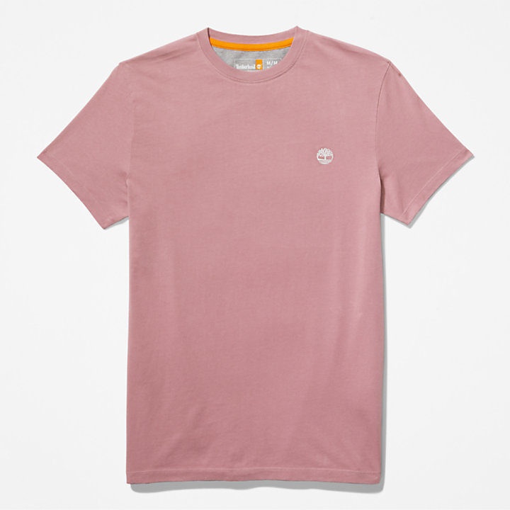 T-shirt da Uomo Dunstan River in rosa-